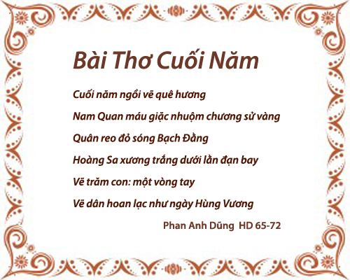 Bai Tho Cuoi Nam