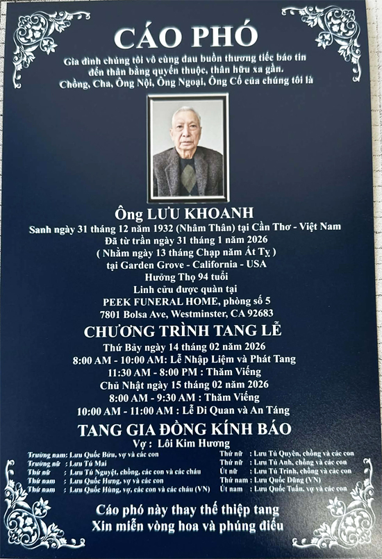 Cáo Phó