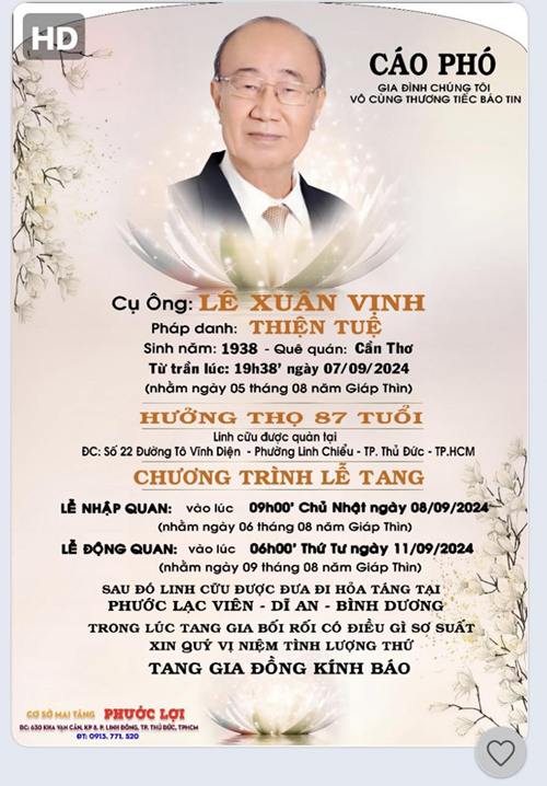 Cáo Phó