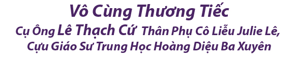 Vô cùng thương tiếc