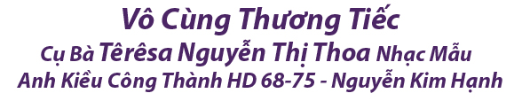 Vô cùng thương tiếc