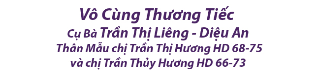 Vô Cùng Thương Tiếc